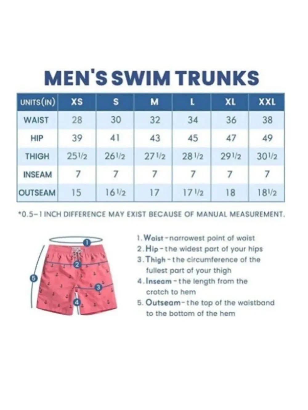 ✨✨MaaMgic Men's Swim Trunks Black S M & 2XL